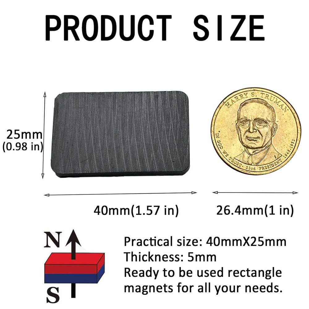 Ferrite Ceramic Blocks Magnets - đánh giá và giá Science And Hobby