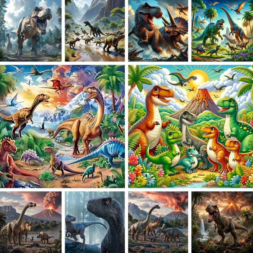Diamond Painting Kit Ancient D - đánh giá và giá Volcano Kit Eruption