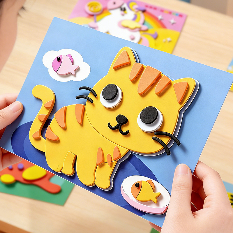 Children's 3D Stickers, 10 Ran - đánh giá và giá Science Project