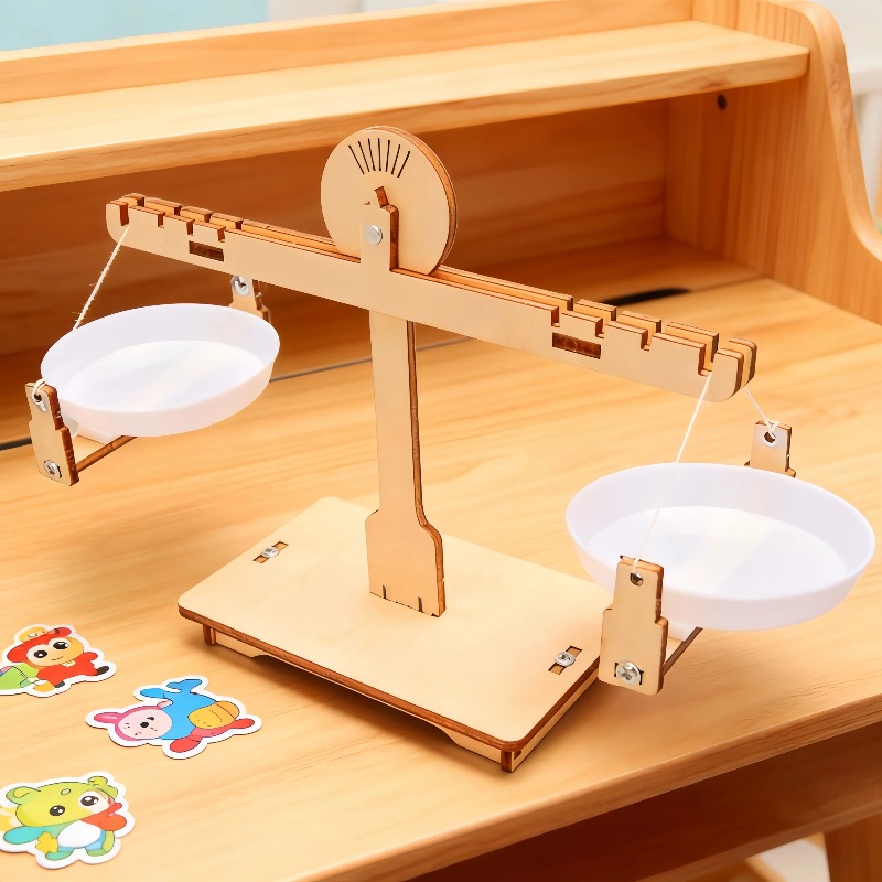 Wooden DIY Balance Scales Asse - đánh giá và giá Science Project Physics