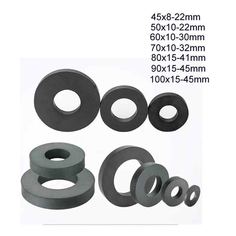 D45-100mm Ferrite Ring Magnet  - đánh giá và giá Science And Hobby