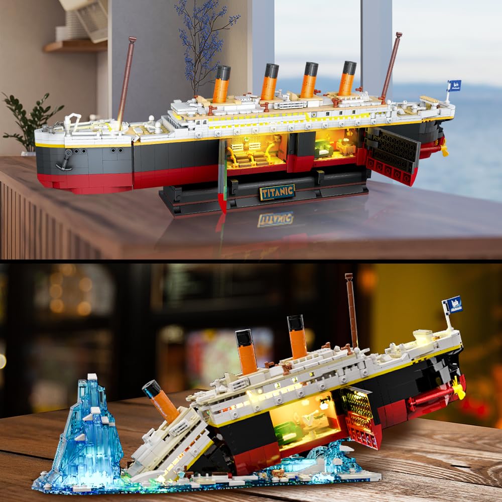 Titanic Building Set with LED- - đánh giá và giá Science Olympiad