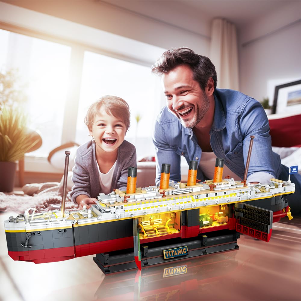 Titanic Building Set with LED- - đánh giá và giá Science Olympiad
