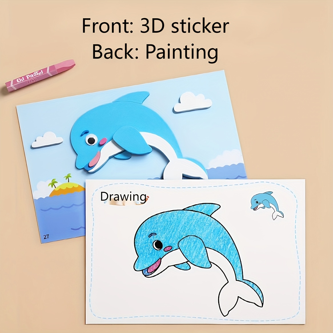 3D Stickers for Kids, Disposab - đánh giá và giá Science Project